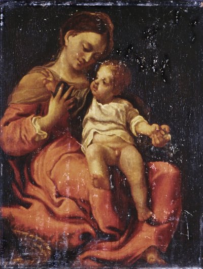 Madonna and Child by Antonio da Correggio